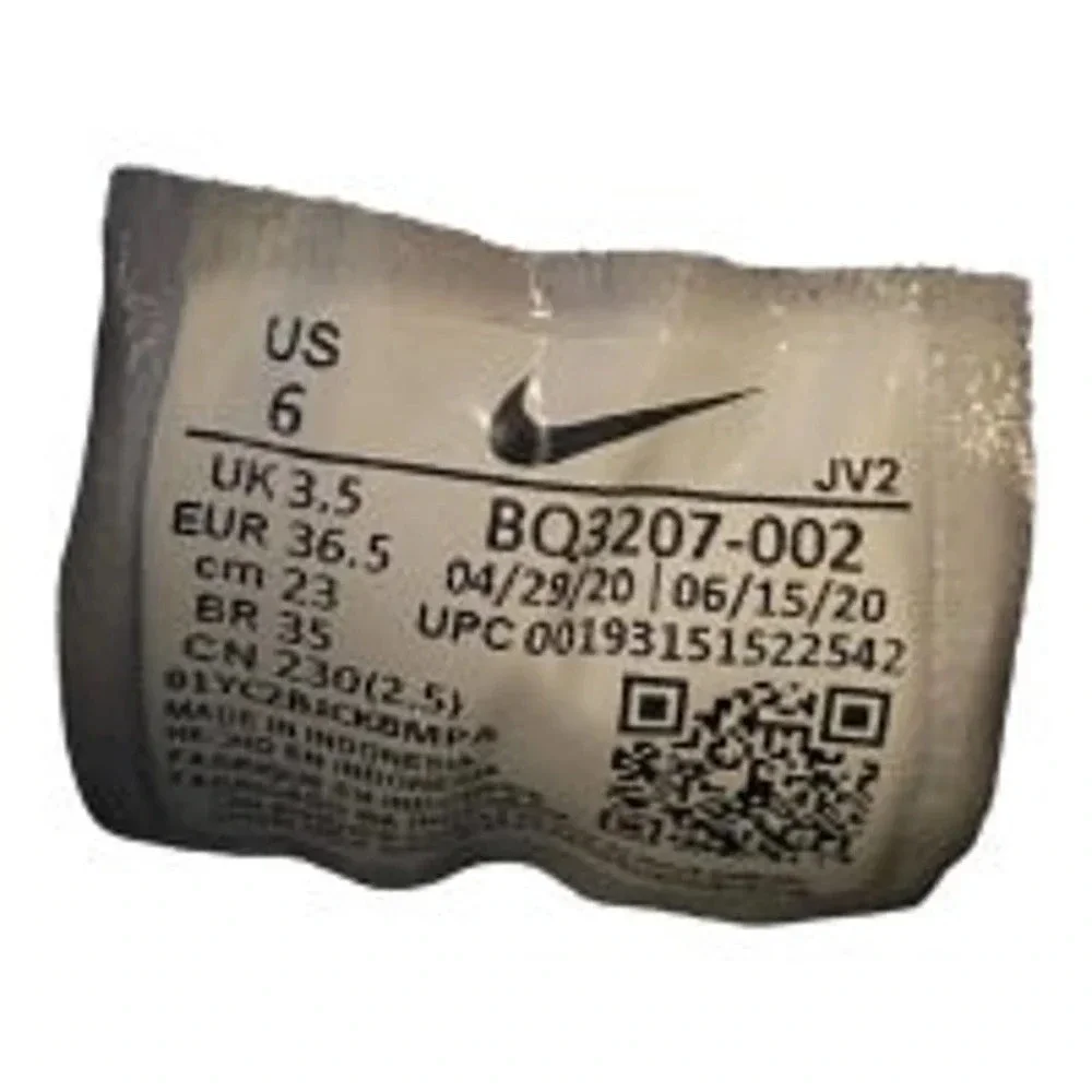 Nike Revolution Women's Running US 6 Black White Athletic Sneakers BQ3207-002